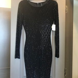 Beautiful detailed black dress